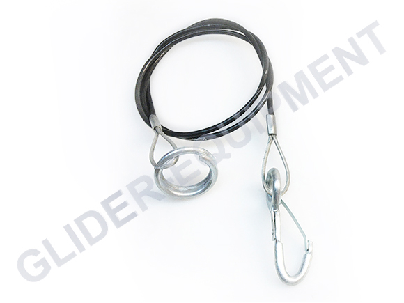 Tirex emergency brake cable 1m black [D31018]